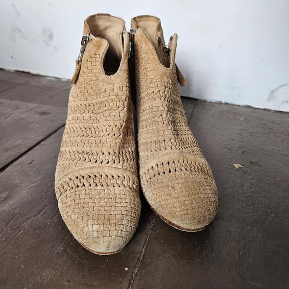 Rag and Bone Woven suede bootie - Picture 1 of 2